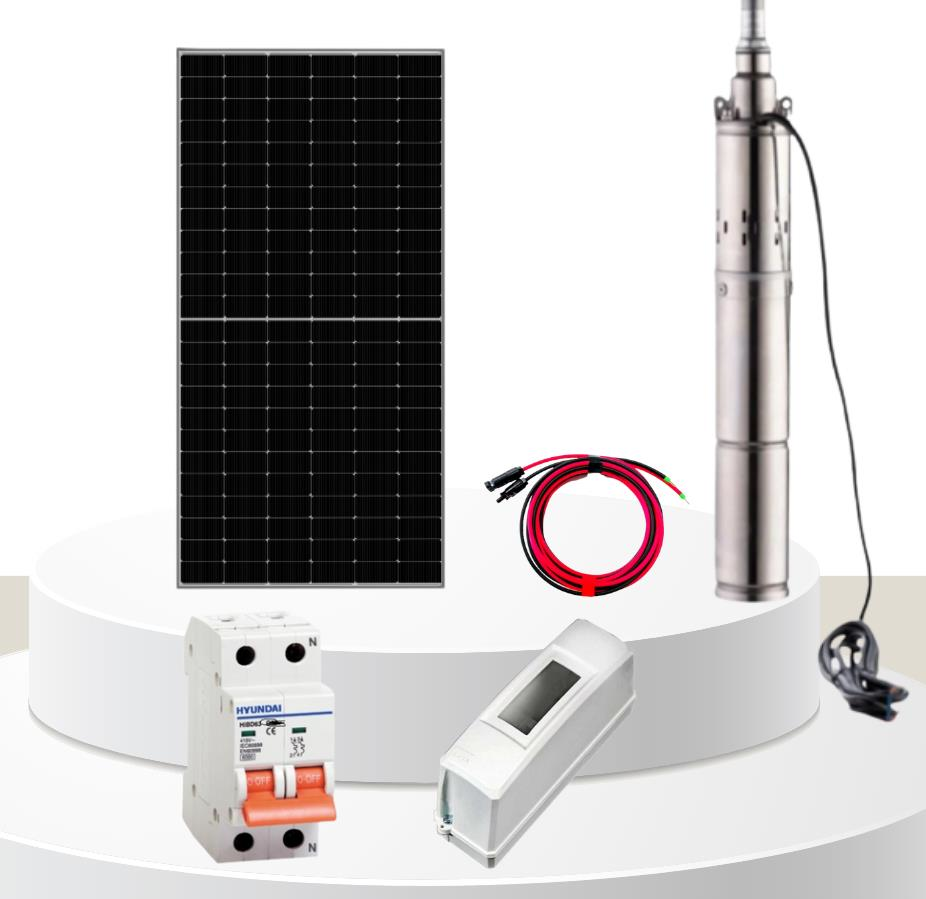 24 Volt Sulama Dalgıç Pompa Solar Paket