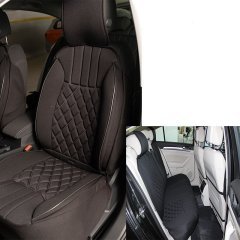 Volkswagen Tüm Modellerine Uygun Space Elegance 5'li Oto Koltuk Minderi Siyah
