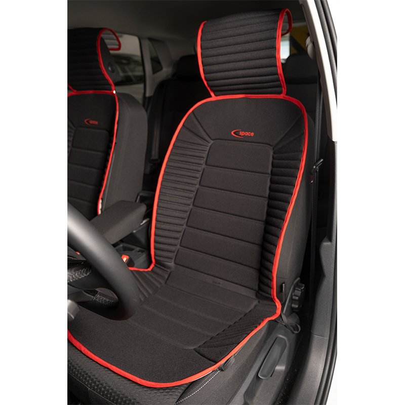 Seat Tüm Modellerine Uyumlu Space Bumerang Minder 2'li Set Kırmızı Şeritli