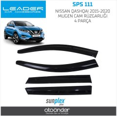 NISSAN QASHQAI 2015--- MUGEN CAM RÜZGARLIĞI 4 parça