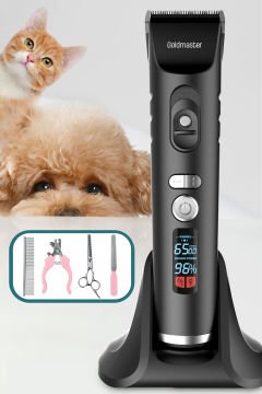 Petclean 2in1 Turbo Dikey Ve Elde Süpürge Evcil Kedi Köpek Tıraş Makinesi Pet Tüy Kesme Aparatlı