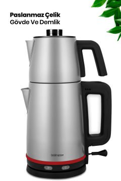 Joy Tea Inox 2200 Watt Paslanmaz Çelik Çay Makinesi Ve Su Isıtıcısı