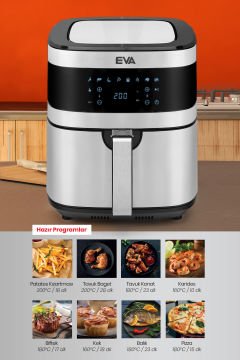 Eva E500 Airfryer Sıcak Hava Fritözü