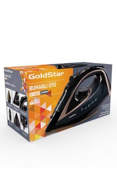 ST7601G 2400 Watt Seramik Tabanlı 170 gr Etkili Şok Buharlı Ütü Gold