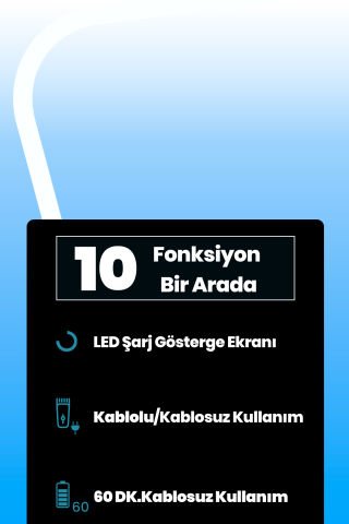 Oscar Kablosuz Paslanmaz Çelik Full 10 In 1 Erkek Bakım Seti