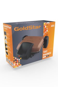 Goldstar ST7400 Gold 1800 Watt Çıkarılabilir Plakalı Isı Ayarlı Tost Ve Izgara Makinesi