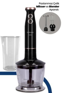 Bestblend 1500 Watt 4 Bıçaklı Paslanmaz 3 In 1 Blender Seti