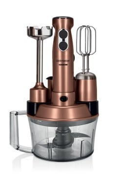 Goldmaster ElenaMax Gold Hız Ayarlı Motor 5 in 1 Mutfak Robotu Multi Blender Seti