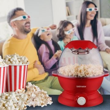 Hotcorn 3 Litre Geniş Hazneli Yağlı Yağsız Mısır Patlatma Pop Corn Ve Kuruyemiş Kavurma Makinesi