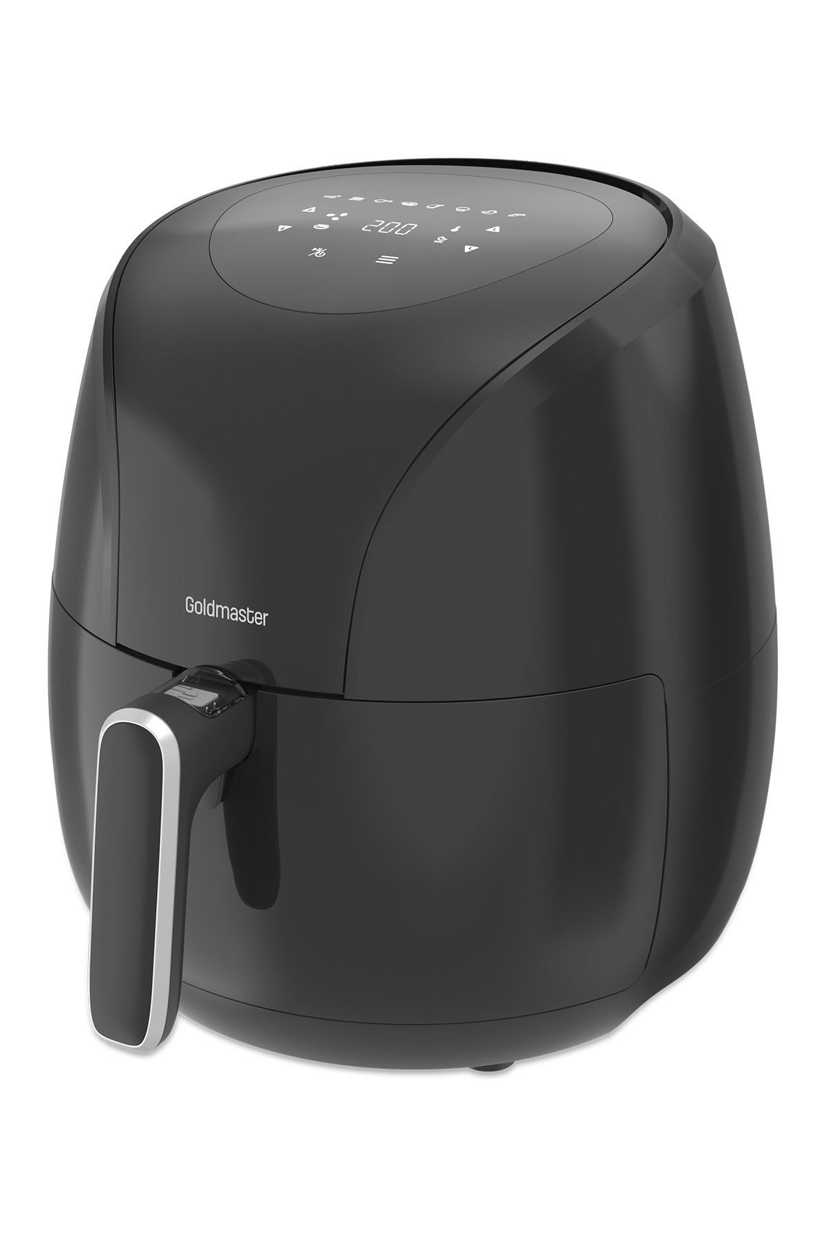 Foodchef 2000 Watt Yüksek Güç 6,4 Litre Geniş Xxl Dokunmatik Airfryer Yağsız Sıcak Hava Fritözü