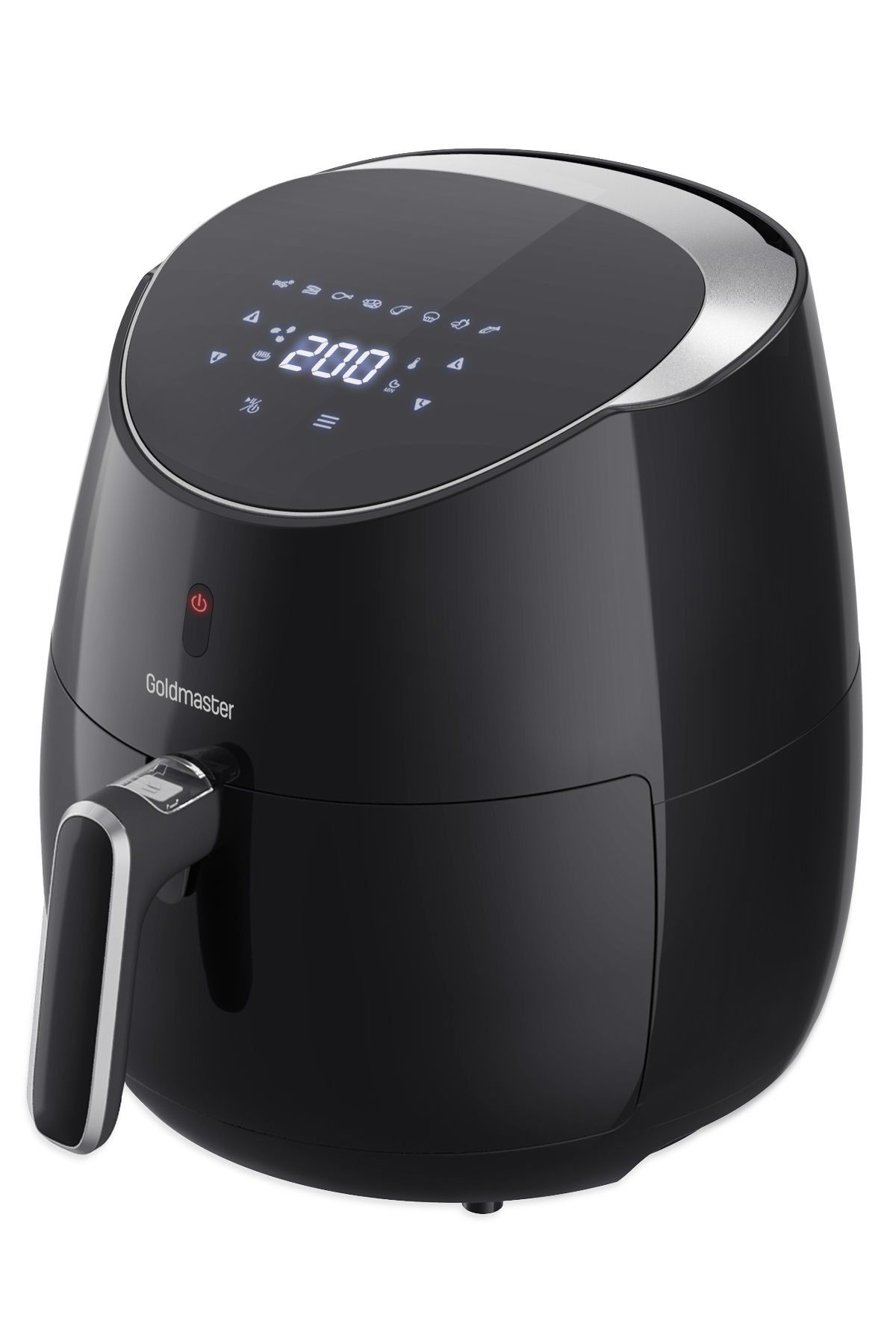 Luxfry 2000 Watt Yüksek Güç 6,4 Litre Geniş XXL Dokunmatik Airfryer Yağsız Sıcak Hava Fritözü