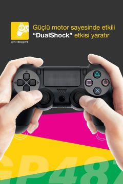 GP-487 PS4 Uyumlu Kablosuz Oyun Kolu