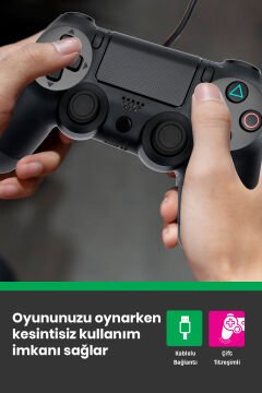 GP-427 Kablolu PS4 Oyun Kolu