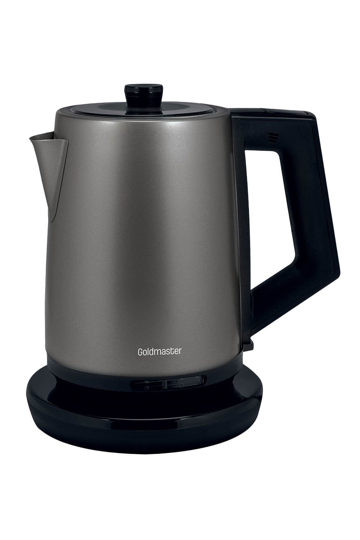 Beliz 2200 Watt Paslanmaz Çelik 2 Litre Kettle Su Isıtıcısı Antrasit Gm7376an