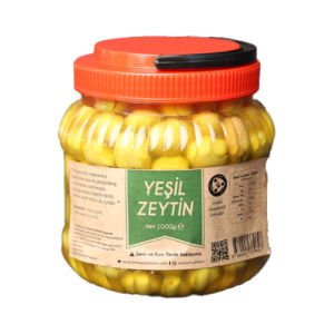 Fethiye Yeşil Zeytin 1000 gr (Kargo Dahil)