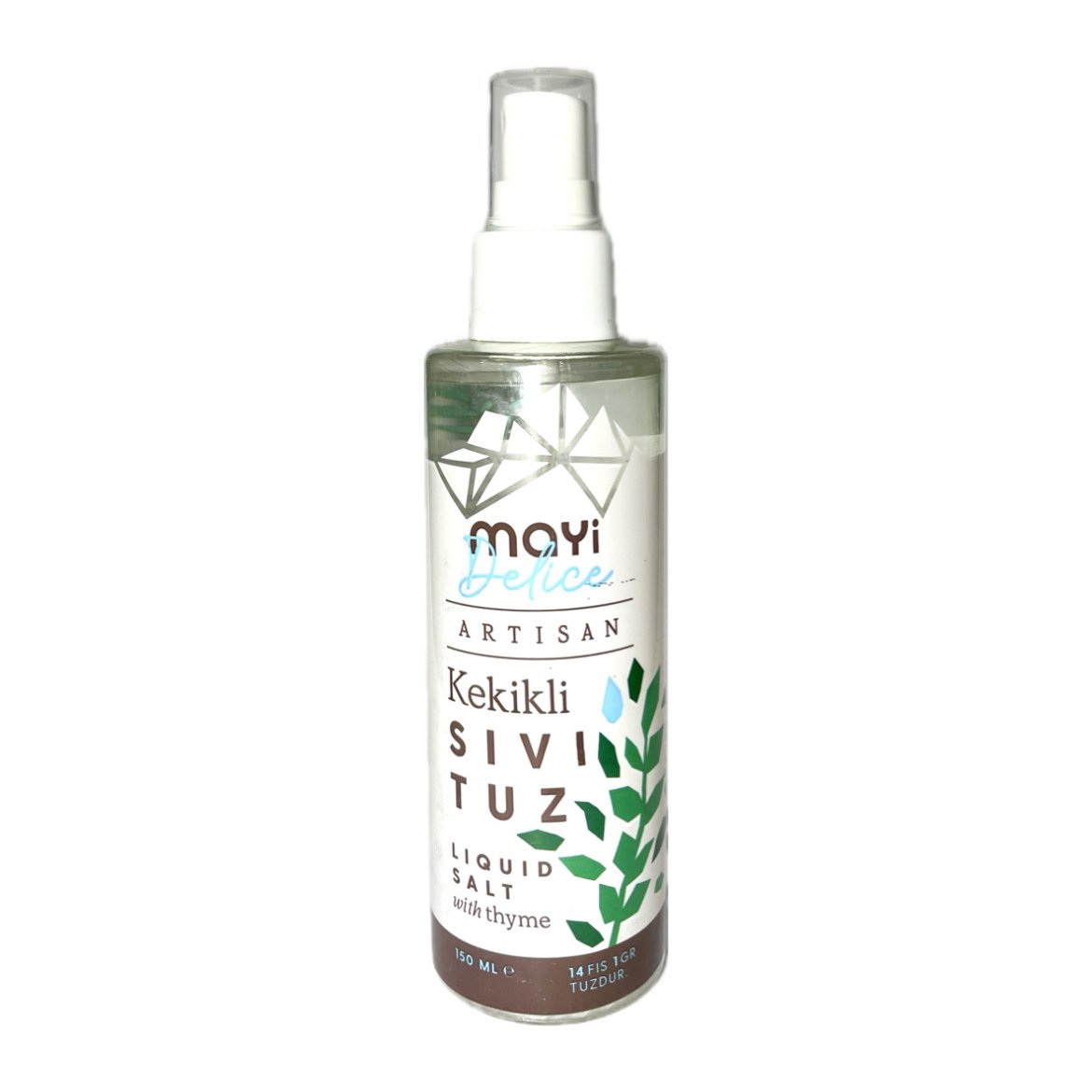 Mayi Artisan Kekikli Sıvı Tuz 150 ml (Sprey) (Kargo Dahil)