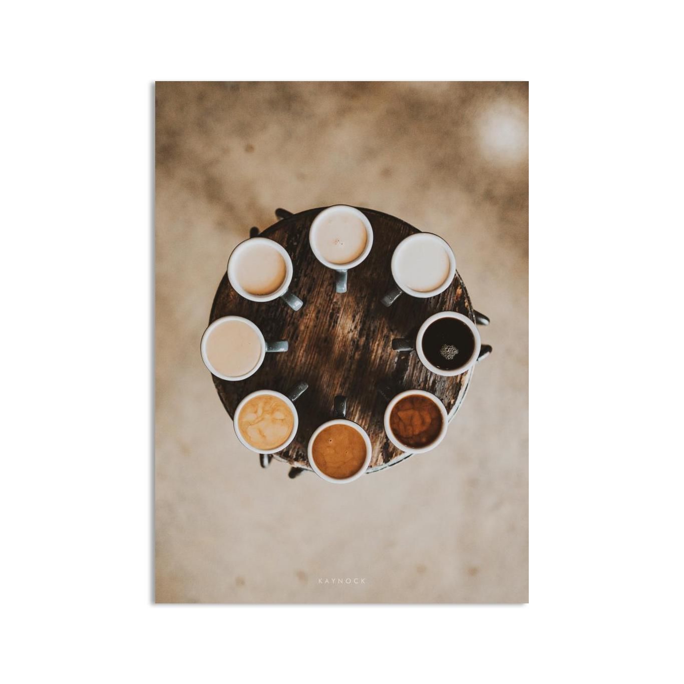 Shades of Coffee, Kahve Kanvas Tablo