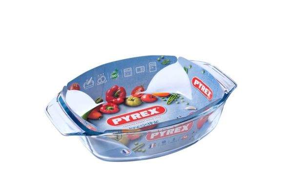 Pyrex 411B000/7046 Oval Fırın Kabı 2,8 L