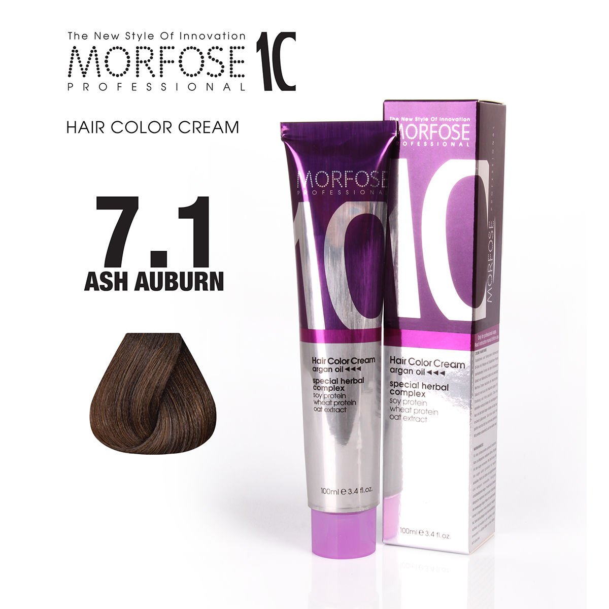 MORFOSE 10 SAÇ BOYASI 7.1- KÜLLÜ KUMRAL 100 ML