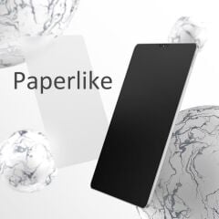 iPad Pro 12.9 6. Nesil 2022 M2 uyumlu Paper Like Ekran Koruyucu Nano Kırılmaz Kağıt Hissi Mat Yüzey