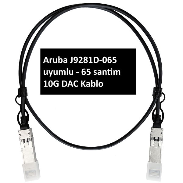 65cm DAC Kablo HPE Aruba 10G Switch uyumlu J9281D () | StorNET