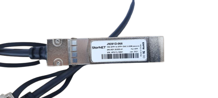 65cm DAC Kablo HPE Aruba 10G Switch uyumlu J9281D () | StorNET