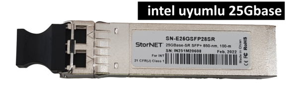 Intel 25G Transceiver E25GSFP28SR (SFP28 ) | StorNET
