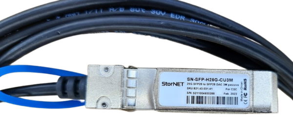 DAC Kablo 25G SFP28 (3 Metre) | StorNET
