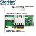 Ethernet Kartı intel X520-DA1 Tek Port 10GbE SFP+ | StorNET