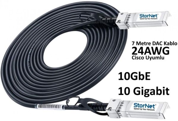 7 Metre Dac Kablo 10Gbase | StorNET