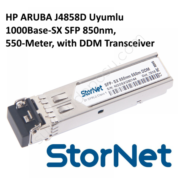 Aruba 1000Base-SX SFP J4858D Transceiver | StorNET