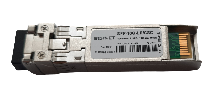 Cisco 10GBase-LR SFP+ SM 1310nm Transceiver | StorNET
