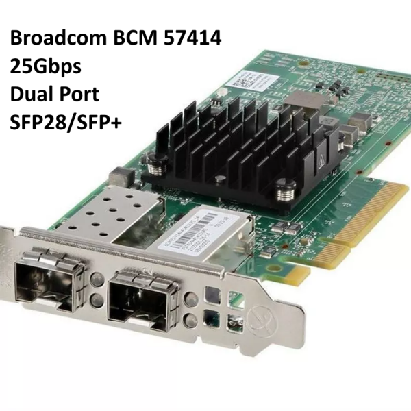 Ethernet Kartı Broadcom 25G Dual Port BCM57414 SFP28