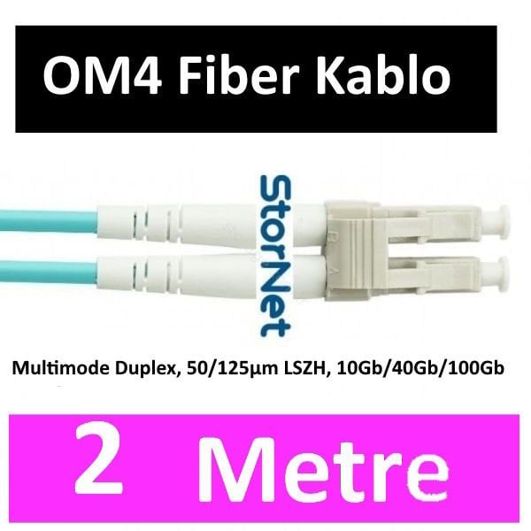 Fiber Patch Kablo OM4 MM LC - 2 metre