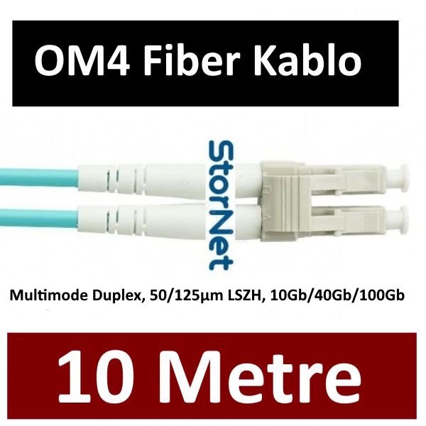 Fiber Patch Kablo OM4 MM LC - 10 metre