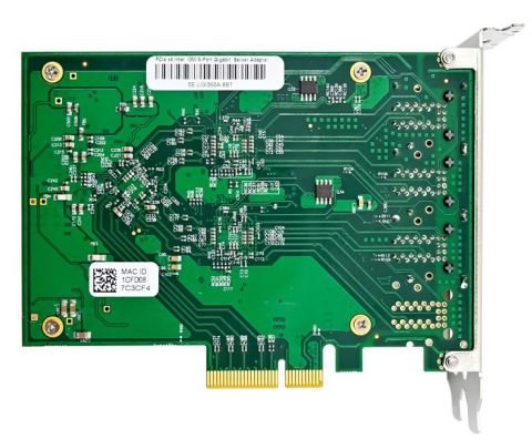 Industrial Camera Vision Ethernet Kartı 6-Port RJ45 intel I350-T6 | StorNET