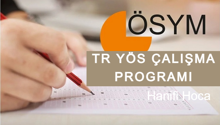 TR YÖS Çalışma Programı PDF (Güncel)