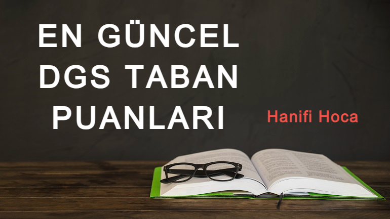 2025 DGS Taban Puanları ve Başarı Sıralamaları (Tüm Bölümler)