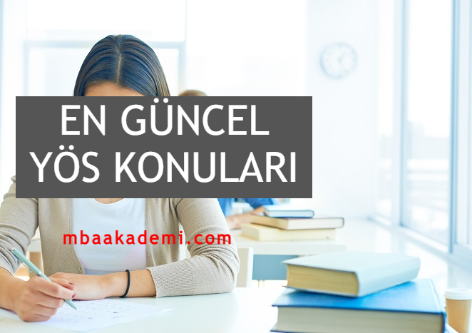 TR-YÖS konuları 2025 2026 (Matematik, Geometri, Mantık)