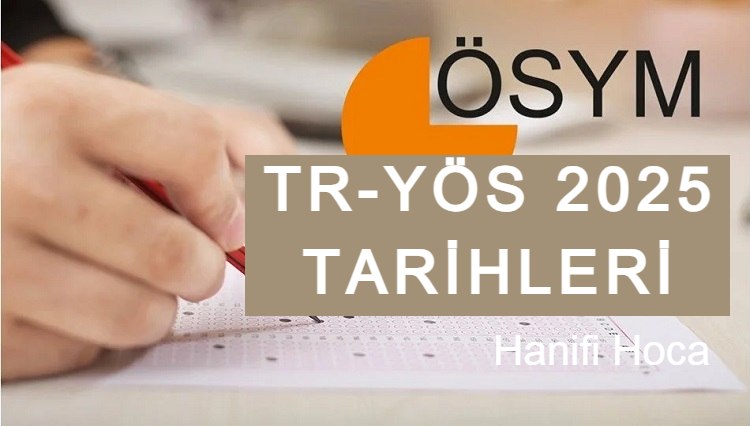Tr Yös Sınavı Ne Zaman 2025 2026 - Yös Tarihleri