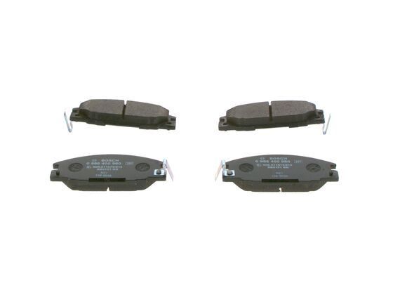 Bosch ON FREN DISK BALATA ISUZU TFR24 TFR54 TFS FRONTERA A 2.4I / 2.3TD