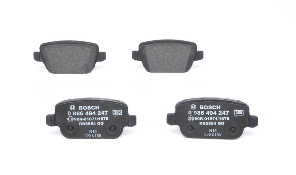 Bosch ARKA FREN BALATASI MONDEO IV CA2 07>14 S-MAX 09> 06> S-MAX 09> MONDEO III 00>07 IV 07> KUGA 08> GAL