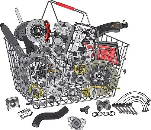 Yasıd CAM ACMA DUGMESI SOL 24V GRI ISUZU NPR66 NPR71 NQR