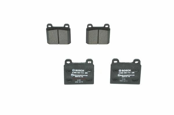 Bosch FREN BALATASI ON ALFA ROMEO SPIDER 115 77>93 , MERCEDES W114 68>76 W115 68>73 W113 68>71 , TRANSPORT