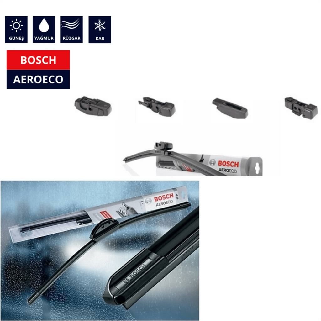 BOSCH SİLGİ SÜPÜRGESİ MUZ TİPİ 4 APARATLI 530 MM 1 ADET