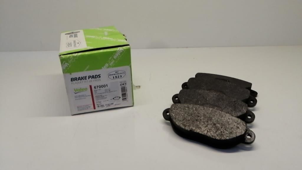 VALEO FREN BALATASI ÖN PUNTO 1.2 8V 03- PANDA 1.1/1.3 09/03-