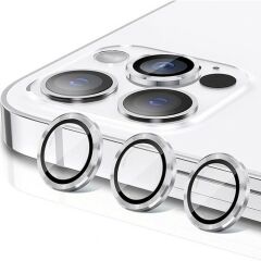 Adaman Apple iPhone 11 Pro Max Uyumlu Su Toz ve Düşmeye Dayanıklı 3'lü Set Kamera Lens Koruyucu