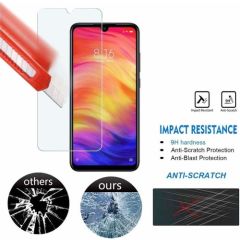 Adaman Mi Note 8 Temperli Şeffaf Ekran Koruyucu Kırılmaz Cam