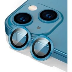 Adaman Apple iPhone 13 Uyumlu Su Toz ve Düşmeye Dayanıklı 2'li Set Kamera Lens Koruyucu