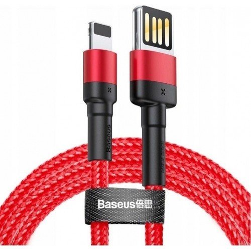 Baseus Cafule USB to Lightning 2M Special Hızlı Şarj ve Data Kablosu CALKLF-H09 Kırmızı